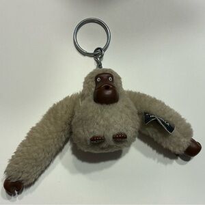 Kipling monkey plush keychain, often referred to as a bag charm or keyring,